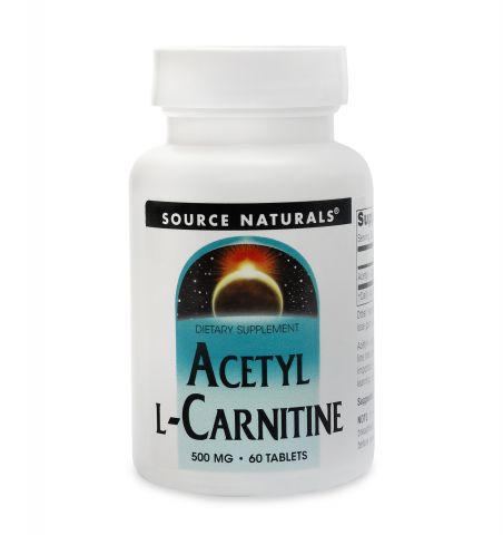 Acetyl L-Carnitine, 500mg, 60 Tablets
